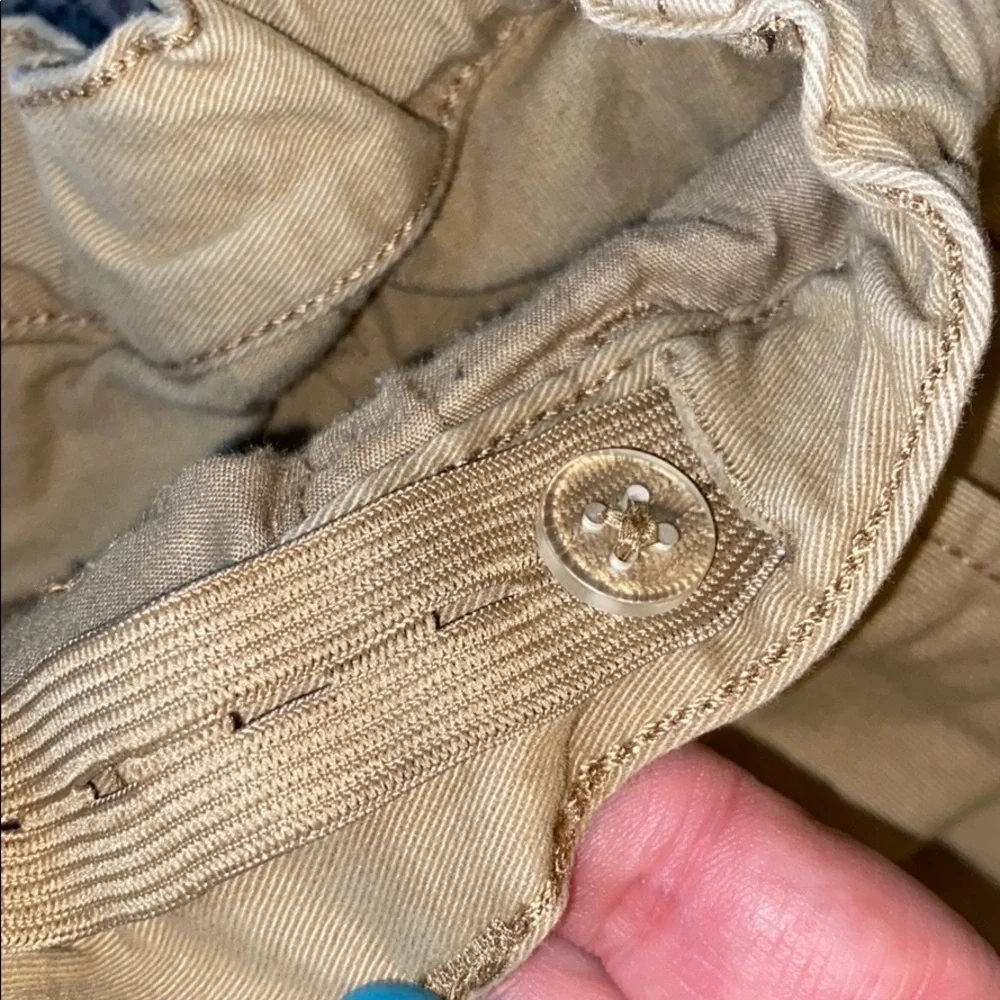 TCP tan khaki shorts‎ size 8 plus school